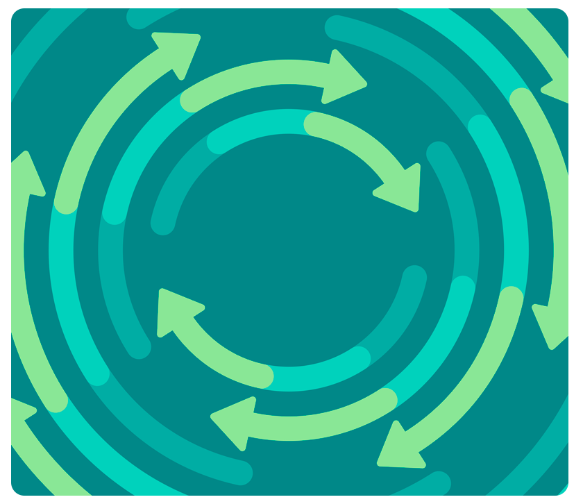 shopper in grocery aisle